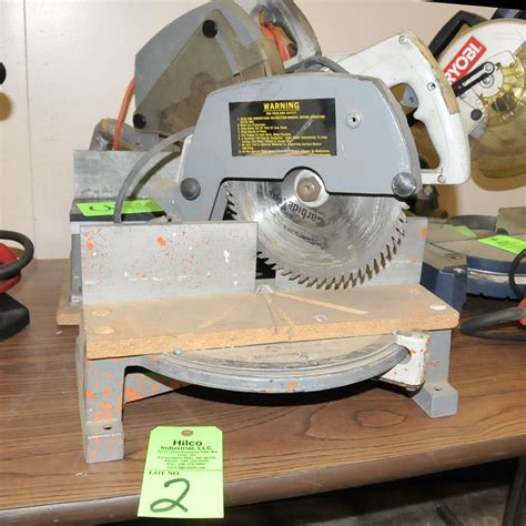 Rockwell Model 34 010 9 Mitre Saw Serial Number 80g68473 Prototype