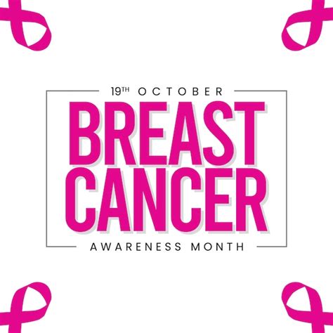 Premium Vector World Breast Cancer Awareness Month In October Breast Cancer Day Breast