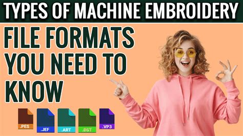 Types Of Machine Embroidery File Format You Need To Know