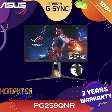 Jual Asus Led Pg Qnr Rog Swift Hz E Sports Monitor Di Seller