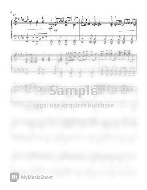 Andrea Bocelli Vivo Per Lei By Adelina Piano Sheet Music