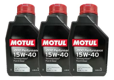 Óleo Motul 2100 Performance 15w40 Semi sintético 3 Litros