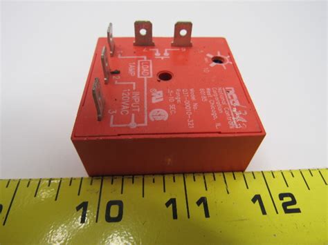 NCC Q3T 00010 321 National Controls Time Delay Relay 120V 5 10