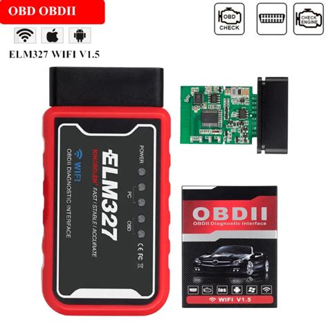ใหม่-Original KINGBOLEN OBD2เครื่องสแกนเนอร์ ELM327 PIC18F25K80ชิป WIFI ...