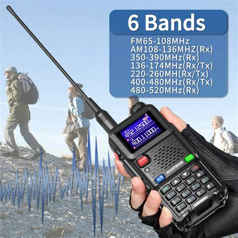 Baofeng UV 5RH 10W Multi Band Tri Band 2500mAH VHF UHF Long Range