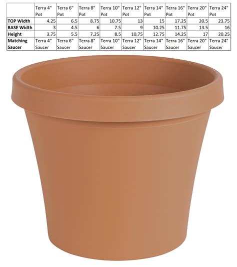 Bloem Terra Pot Planter Terra Cotta Walmart Walmart