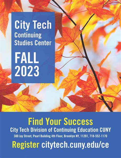 Cuny Brooklyn Calendar Fall Cissy Deloris