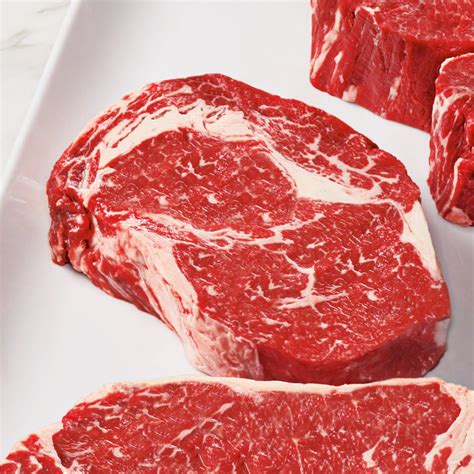 4 T Boxed Usda Prime Private Stock Ribeye Steaks 10 Oz