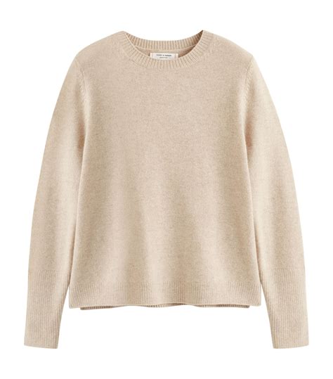 Womens Chinti Parker Neutrals Cashmere Boxy Sweater Harrods US