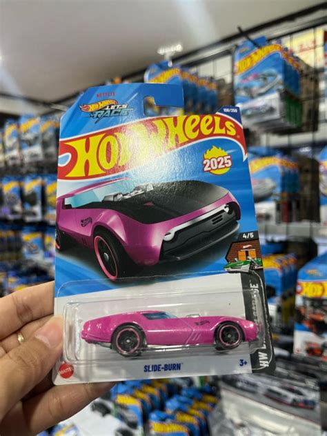 Hot Wheels Slide Burn Pink Lot E Hotwheels Lazada Indonesia