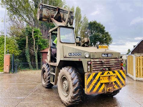 Muir Hill A Wd Loading Shovel Ex Mod C W Four In One Bucket