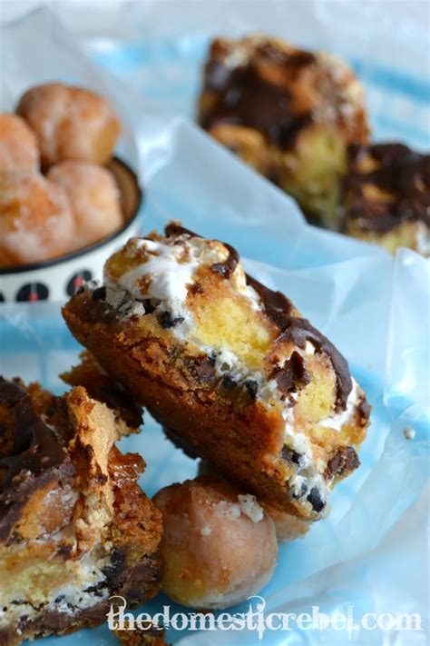 Heavenly Hash Donut Blondies Recipe Heavenly Hash Baked Donuts Donuts