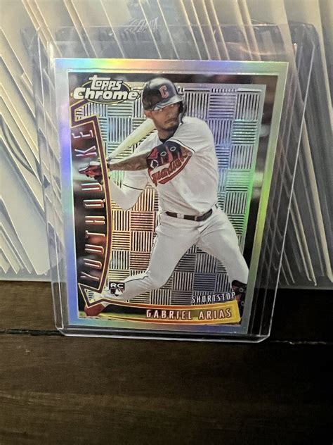 Topps Chrome Sonic Youthquake Yq Gabriel Arias Rc Ebay