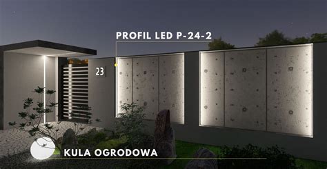 Oświetlenie ogrodzenia pomysły i inspiracje SMD LED