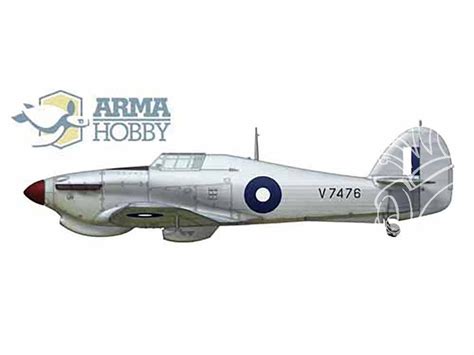 Arma Hobby Maquette Avion 70021 Hurricane Mk I Trop Model Kit 172