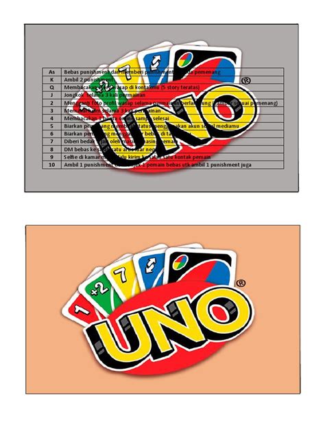 UNO GAME RULE - Background | PDF