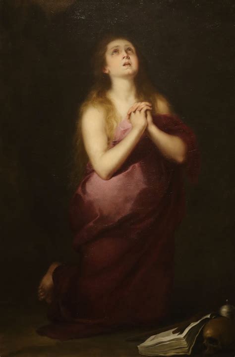 Bartolomé Esteban Murillo 1618 1683 The penitent Magdalene 1650 55