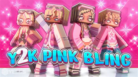 Y2k Pink Bling By Yeggs Minecraft Skin Pack Minecraft Marketplace Via