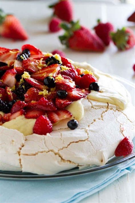 Pavlova Recipe With Fresh Berries Taste And Tell