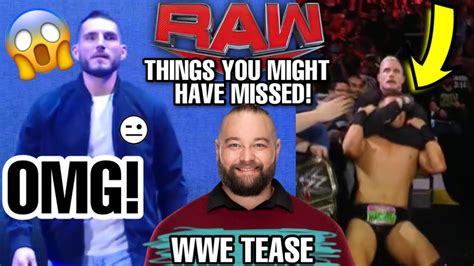 Things You Might Have Missed Wwe Raw Johnny Gargano Returns Dexter