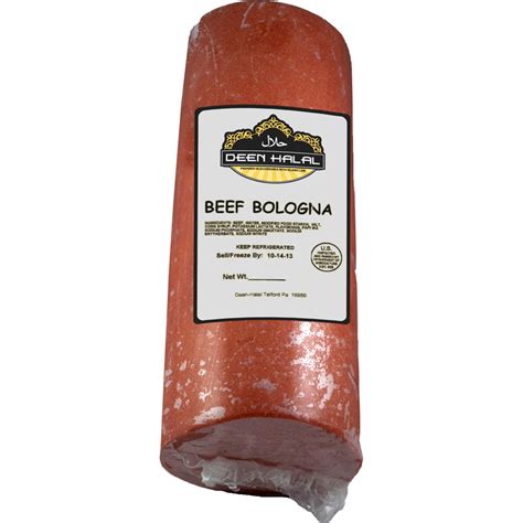 Beef Bologna Log Deen Halal