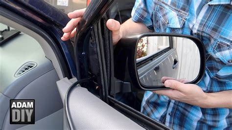 Broken Side View Mirror Replacement Toyota Sienna Repair Youtube