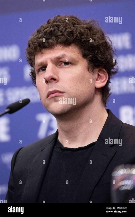 Jesse Eisenberg attending the Manodrome Press Conference as part of the ...