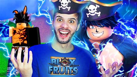 Joguei Blox Fruits Pela Primeira Vez Youtube