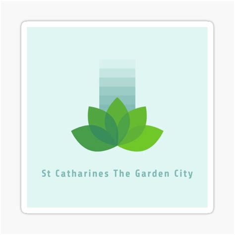 St Catharines The Garden City Sticker For Sale By Theworld