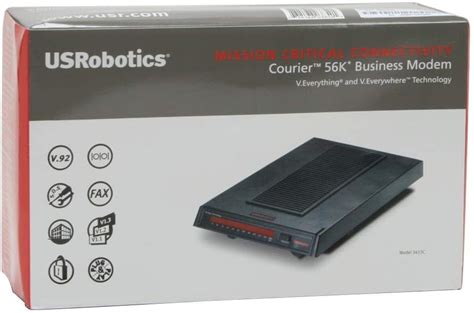 Amazon US Robotics USR Courier 56k V90 V92 External Business Fax