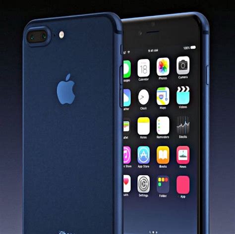 iPhone 7 & iPhone 7 PRO Concept In Deep Blue - Yup, It Looks Stunning ...