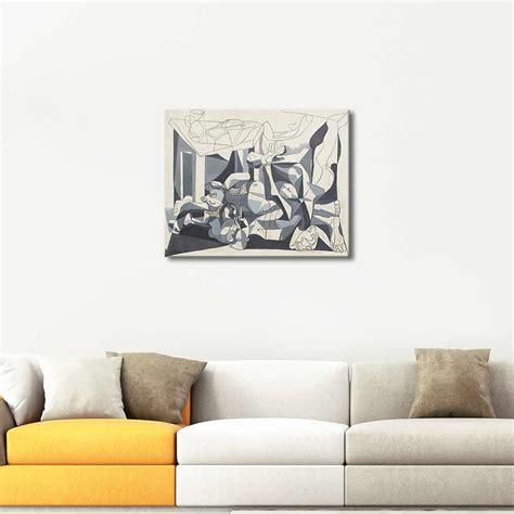 Pablo Picasso The Charnel House Art Print Canvastar