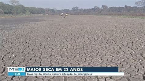 Maior Seca Em Anos Faz Governo De Ms Decretar Situa O De Emerg Ncia