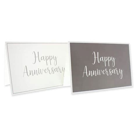 Pack Happy Anniversary Cards With Envelopes Bulk Box Set For