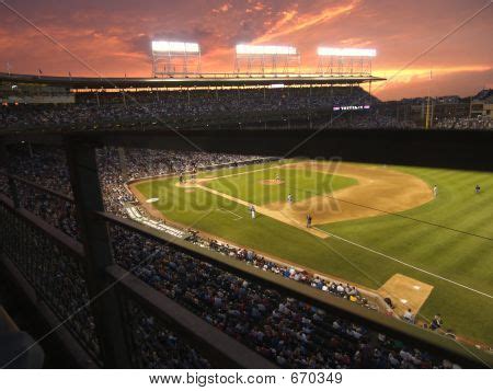 Cubs Baseball Stadium Image & Photo (Free Trial) | Bigstock