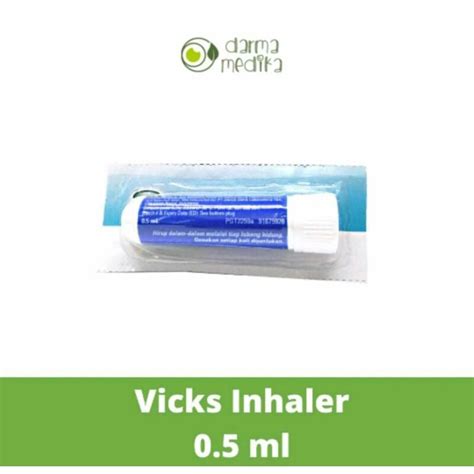 Jual Vicks Inhaler Ml Ml Inhaler Melegakan Hidung Dan