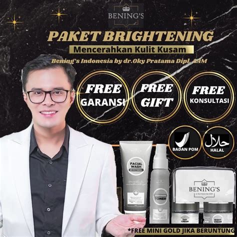 Jual Benings Clinic Brightening Acne Skincare Bening Clinic Bening Skin