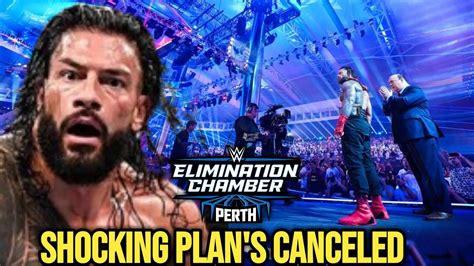 Shocking 😱 Roman Reigns Elimination Chamber 2024 Secret Plans