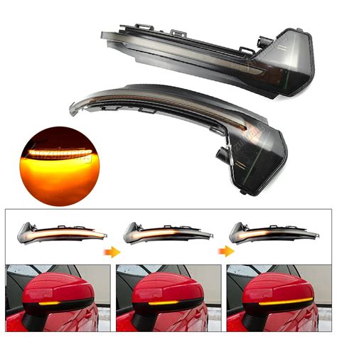 For Audi A1 8X 2011 2017 LED Dynamic Turn Signal Light Side Wing