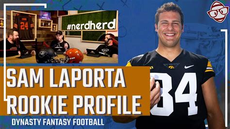 Sam Laporta Rookie Tes Dynasty Fantasy Football Nfl Draft Youtube