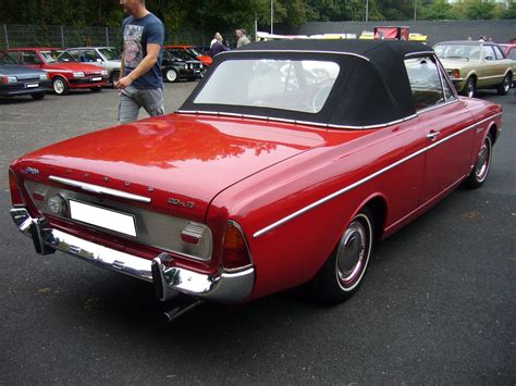 Heckansicht Eines Ford Taunus P M Ts Cabriolet Classic