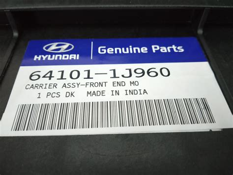 Carrier Assy Front End Module Hyundai Kia 641011j960 Compatibility