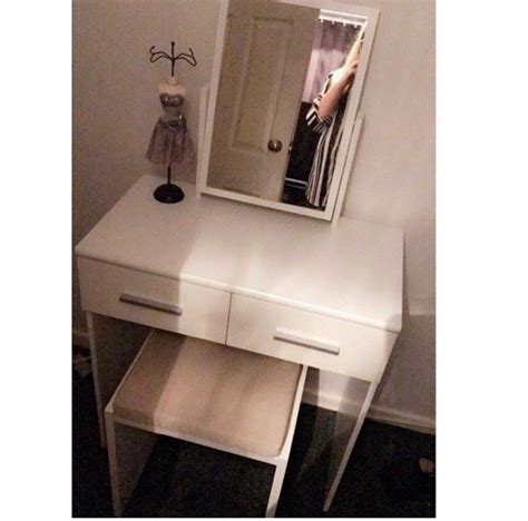 White gloss dressing table | in Rotherham, South Yorkshire | Gumtree