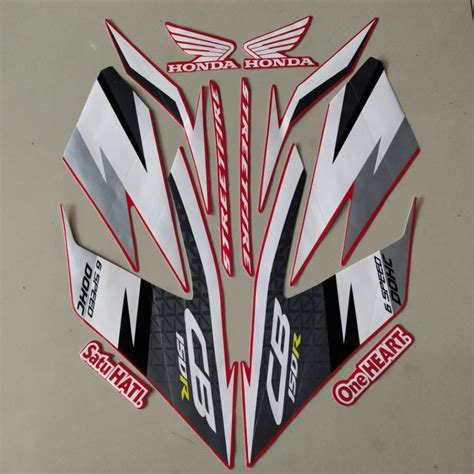 Jual Striping Sticker Lis Body Honda Cb 150r Cb150r Cb150 R Streetfire