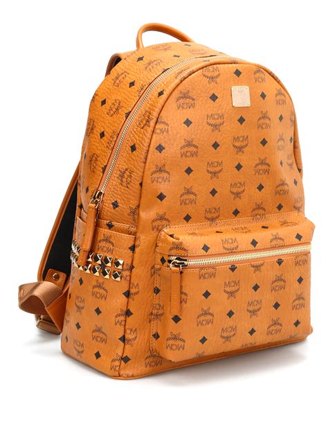 Backpacks Mcm Medium Stark Studded Backpack Mmk6sve38co001