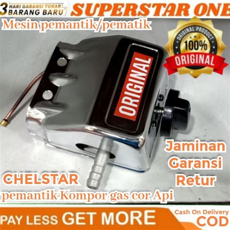 Jual Mesin Pemantik Pematik Kompor Gas Cor Api Mata Api Seribu Chelstar