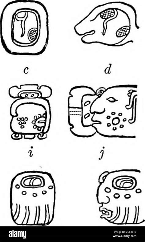 An Introduction To The Study Of The Maya Hieroglyphs Stock Photo Alamy