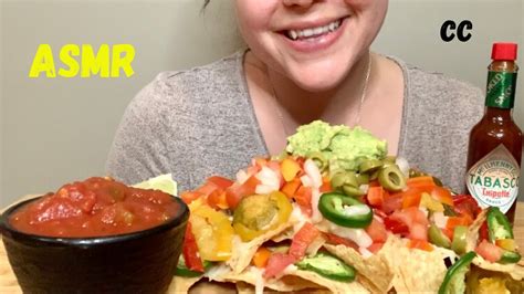 Asmr Loaded Jalapeno Nachos Crunchy Eating Sounds No Talking L Sunnybiz Asmr Youtube