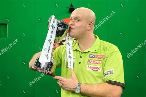 Michael Van Gerwen Receiving His Winners Editorial Stock Photo - Stock ...