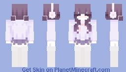 Cute Egirl Minecraft Skin